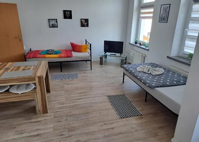 Stellas Monteurwohnungen شقة Crimmitschau